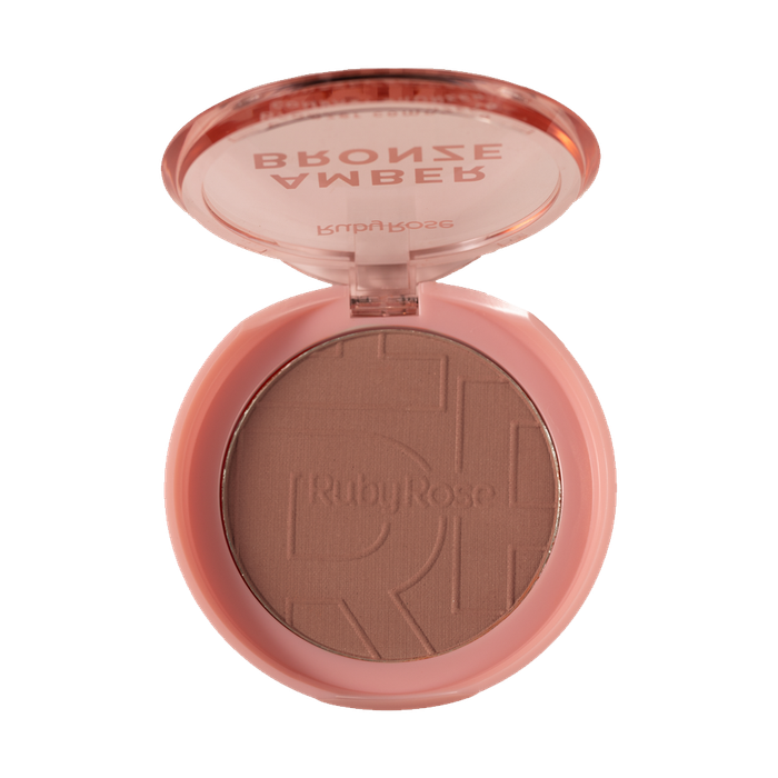 BRONZER COMPACTO-AMBER BRONZE HONEY GLOW HBM202-2 RUBYROSE